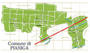 Mappa di Pianiga